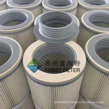 FORST Industrial Galvanized Metal Threaded end cap For Air Filter